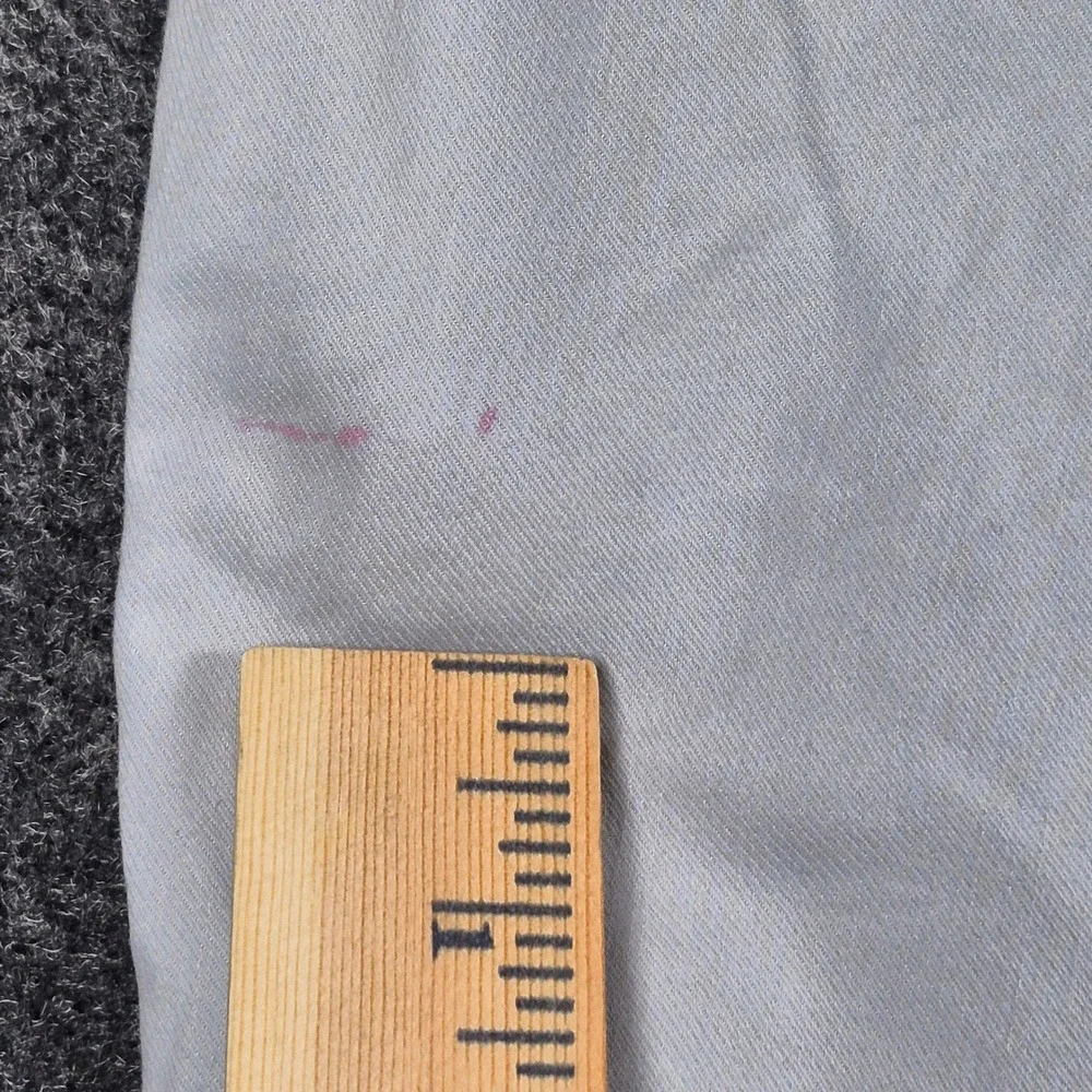 Faherty Mens XXL Light Gray Organic Cotton Linen Blend Drawstring Casual Shorts